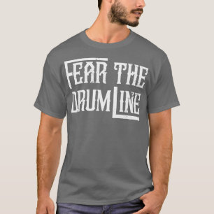 ドラマーレトロドラムラインパーカッション行進バンド Tシャツ