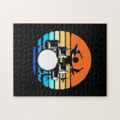 ドラマーレトロヴィンテージ ジグソーパズル (横)