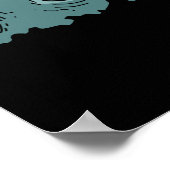 ドラマー子供ドラマーのギフトドラミングパーカッション ポスター (角)