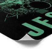 ドラマー宗教ミュージシャンドラム ポスター (角)