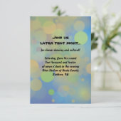 ドラマー少年 バー ミツバ祭り 歓迎パーティー カード (スタンド正面)