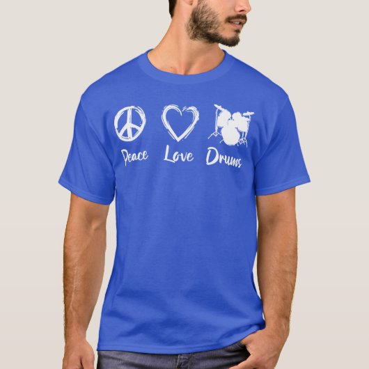 ドラマー愛友達 Tシャツ (正面)