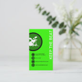 ドラマー泡 名刺 (スタンド正面)