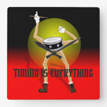 ドラマー用ウォールクロック