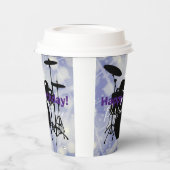 ドラマー誕生日紙カップHAMbWG 紙コップ (左)