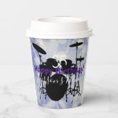 ドラマー誕生日紙カップHAMbWG 紙コップ (裏面)