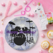 ドラマー誕生日紙プレートHAMbWG ペーパープレート (パーティー)