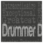 ドラマー超並外れ ファブリック (クローズアップ)