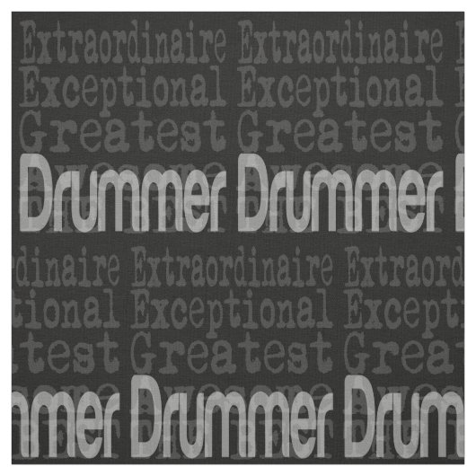 ドラマー超並外れ ファブリック (見本)