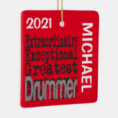 ドラマー超並外カスタム セラミックオーナメント (右)