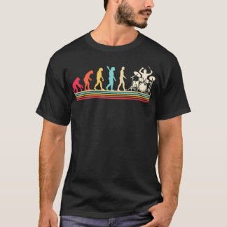 ドラマー進化 Tシャツ