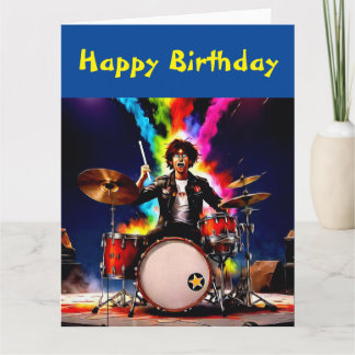 ドラマー遊の熱いドラムセット カード