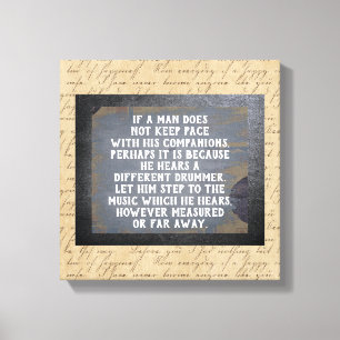 ドラマー違う- – キャンバスアートプリント キャンバスプリント