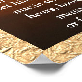 ドラマー違う – ソロー引用文ポスター ポスター (角)