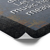 ドラマー違う- – ソロー引用文 – アートプリント ポスター (角)