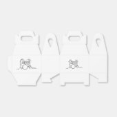 ドラマー音楽デザインワンラインドラム フェイバーボックス (折り畳みなし)