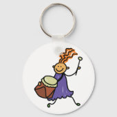 ドラマー・ガール キーホルダー (裏面)