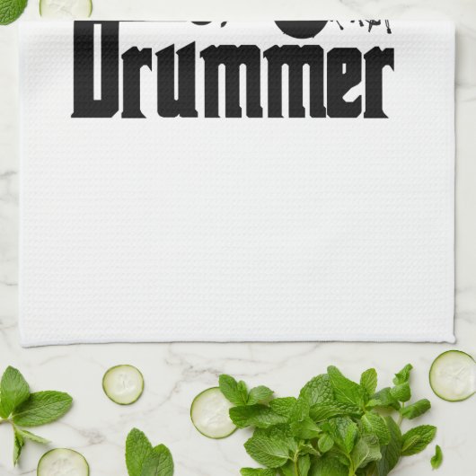 ドラマー キッチンタオル (折り畳み)