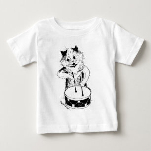 ドラマー・キャット・ルイス・ウェイン ベビーTシャツ