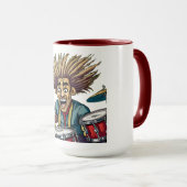 ドラマー・コンボ・マグ マグカップ (正面右)