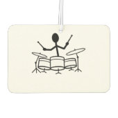 ドラマー・スティック・フィギュア カーエアーフレッシュナー (裏面)