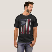 ドラマー ドラムスティック Tシャツ (正面フル)