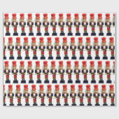 ドラマー・ナツクラッカー ラッピングペーパー (フラット)