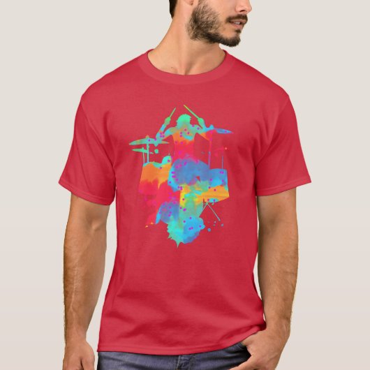 ドラマー ファミリー Tシャツ (正面)