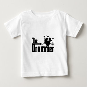ドラマー ベビーTシャツ