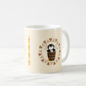ドラマー・ペンギン コーヒーマグカップ (正面右)
