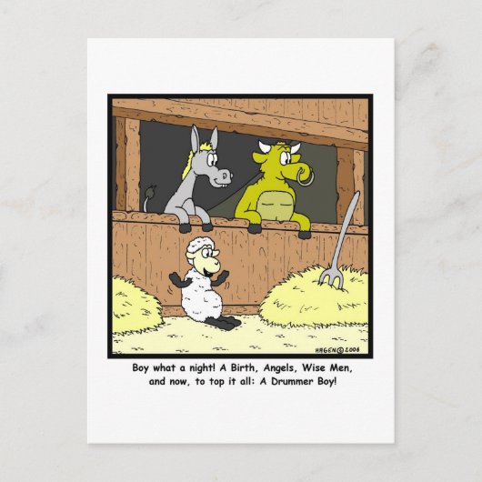 ドラマー・ボーイ ポストカード (正面)