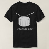 ドラマー・ボーイ Tシャツ (デザイン正面)