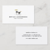 ドラマー-ミュージシャン 名刺 (正面/裏面)