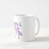 ドラマー・ユニコーン コーヒーマグカップ (正面右)
