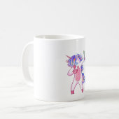 ドラマー・ユニコーン コーヒーマグカップ (正面左)