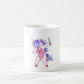 ドラマー・ユニコーン コーヒーマグカップ (中央)