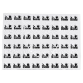 ドラマー ラージペーパーバッグ (裏面)