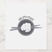 ドラマー ワインラベル (シングルラベル)