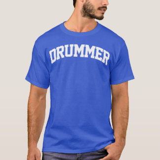 ドラマー 仕事 大学 クラブ アーチ 少年 Tシャツ