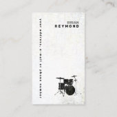 ドラマー 名刺 (裏面)