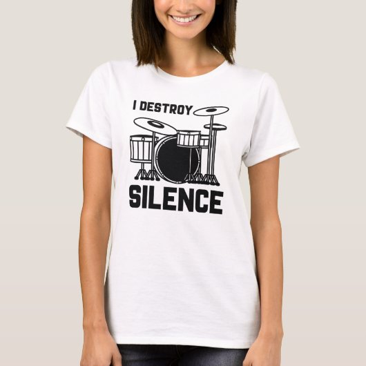 ドラマーⅠ 破壊する沈黙 Tシャツ (正面)