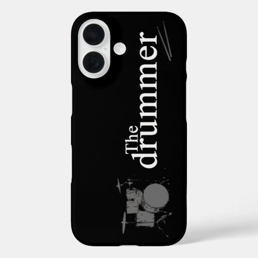 ドラマー Case-Mate iPhoneケース (裏面)