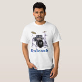 ドラマーTシャツ Tシャツ (正面フル)