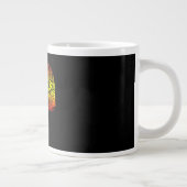 ドラマ俳優のためのDNAシャツ ジャンボコーヒーマグカップ (右)