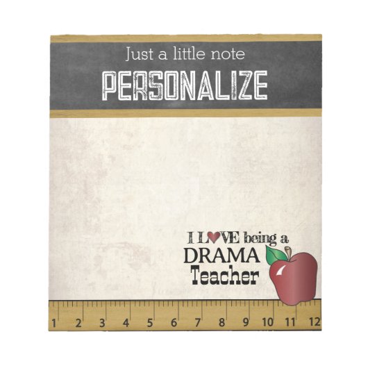 ドラマ先生 |ヴィンテージスタイル ノートパッド (正面)