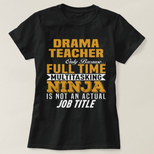 ドラマ先生 Tシャツ (デザイン正面)
