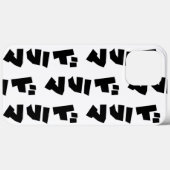 ドラマ日本のドラマ日本カタカナ語 Case-Mate iPhoneケース (裏面 (横))