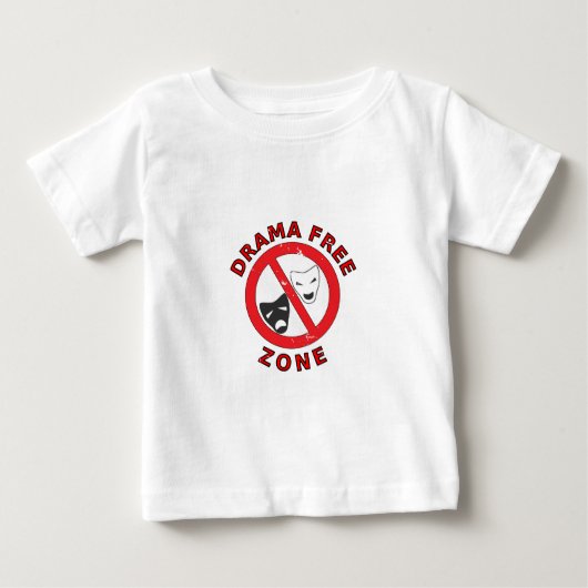 ドラマ禁止区域 ベビーTシャツ (正面)