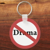 ドラマ禁止！ キーホルダー (正面)