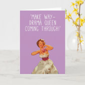 『ドラマ·ク来イーンズ·スルー！』...... カード (黄色い花)